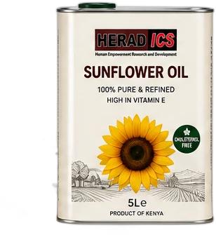 HERAD Sunflower Oil 5L tin