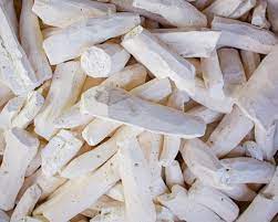 Dried cassava chips